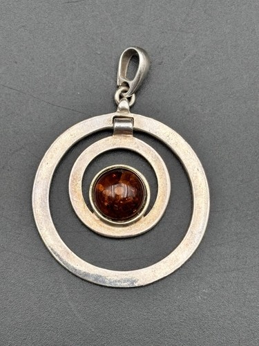Ancien pendentif argent - en,