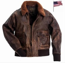 Blouson Aviateur En Cuir G-1 Avenger COCKPIT USA ex AVIREX MADE IN USA