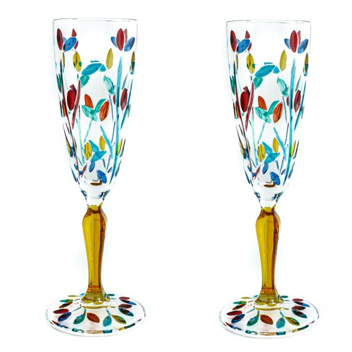 Paire murano verre - paire,
