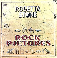 Rosetta Stone - Rock Pictures LP (VG/VG) .