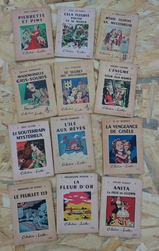 Lot livres anciens - 12,