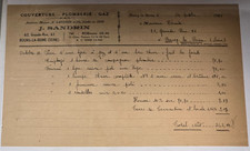 0237.  1 Facture A. Sandrin (
