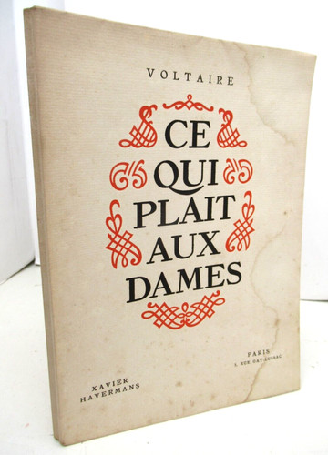 Voltaire qui plait aux - ce,