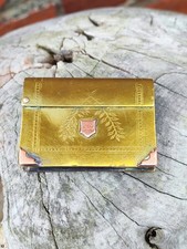 BRIQUET - OBJET POILU TRANCHÉE militaire 14-18 en forme de livre guerre mondiale