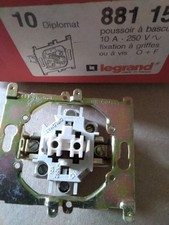 Bouton poussoir  Legrand