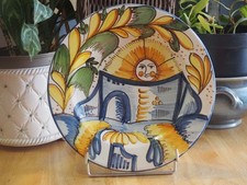 ANCIEN PLAT DECO  CERAMIQUE