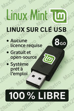 Clé USB Linux Mint 22.2 – Système rapide, stable et idéal vieux ou récents PC