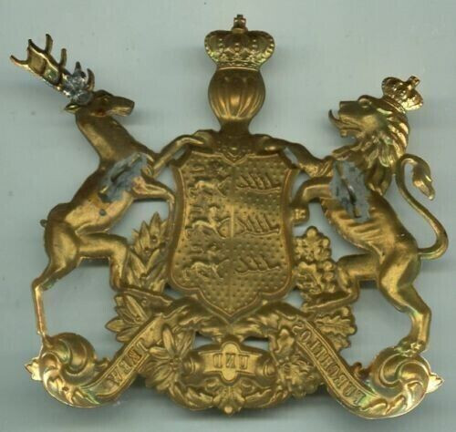 Insigne blason prussien - , casque