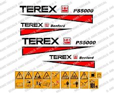Terex Benford PS5000 Camion Benne Stickers