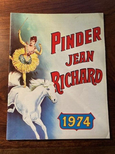 Programme cirque pinder - cirque,