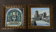 2 petits cadres peinture