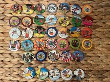 38 Pogs Esso Belin sans double TBE Animage Série 1 Licence Officielle