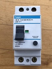 interrupteur différentiel hager 40 A xU440fo 20034
