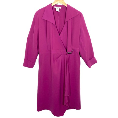 Robe portefeuille rétro - robe,