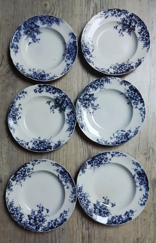 Lot assiettes creuses - 6,