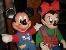 Couple Mickey et Minnie vintage
