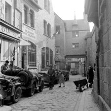 ww2 Mont St Michel Normandie Bretagne Avranches St Malo Heer Wh All casque Brest