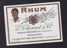  Ancienne étiquette  Alcool