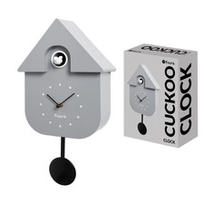Horloge Coucou Vintage Grise