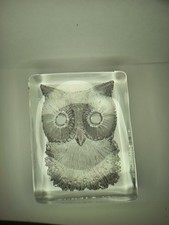Presse papier hibou daum - hibou, /daum