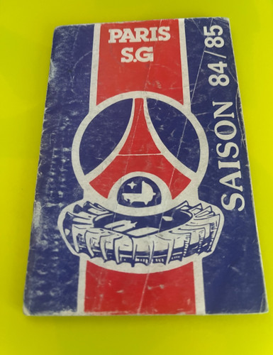 Carnet supporter vintage psg - carnet,
