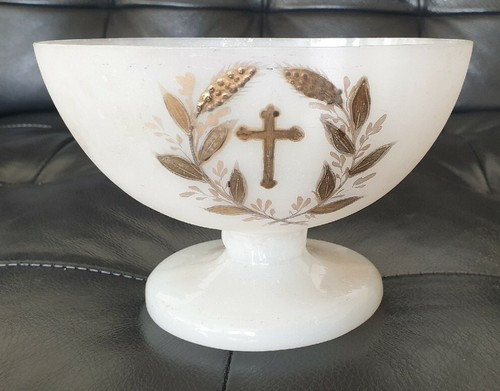 Vase coupe opaline verre