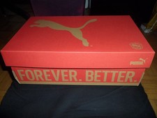 PUMA  :BOITE VIDE CARTON ROUGE  POUR BASKETS HOMME  US 9,5 UK 8,5 P. 42,5 NEUVE.
