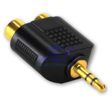 Male Stereo 1/8" 3.5mm Jack to