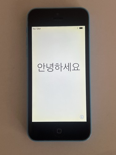 Apple iphone blue - apple, in
