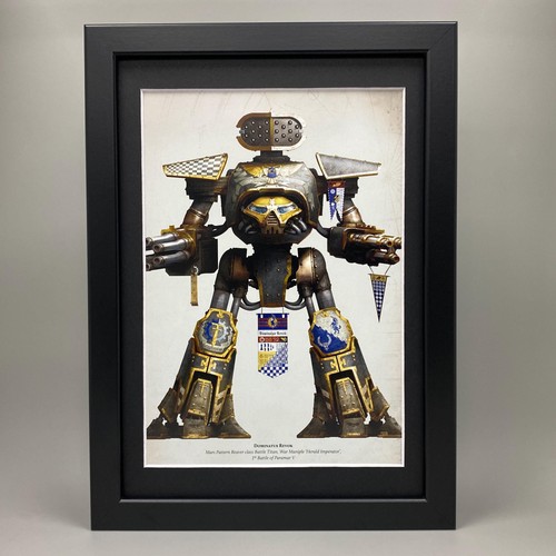 Battle titan encadré - encadré, art