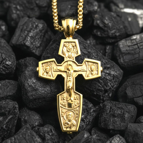 Collier pendentif croix