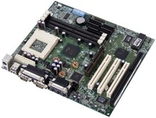 Carte Mère ASUS OPLX-M SOCKET 370 SDRAM PCI ISA AGP mATX