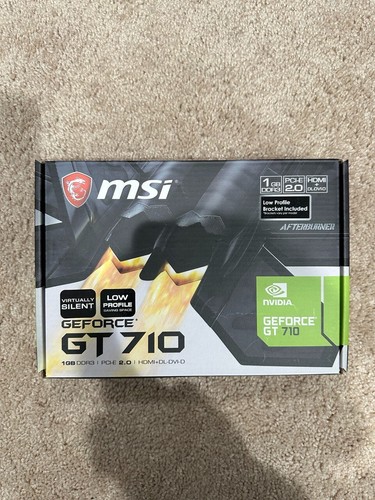 Nvidia msi geforce 710 - nvidia, gb