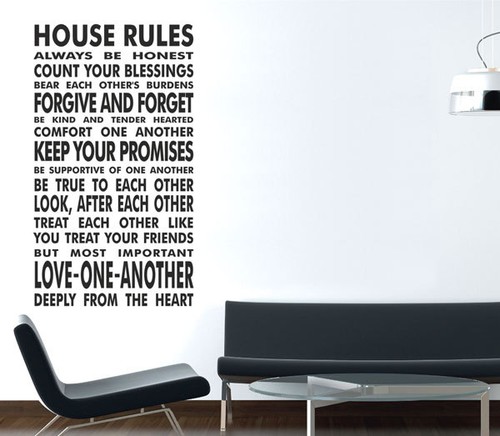 House rules vinyle - house,