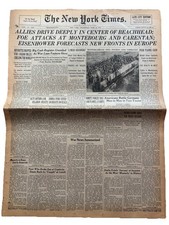Journal N Y TIMES 14 Juin 1944