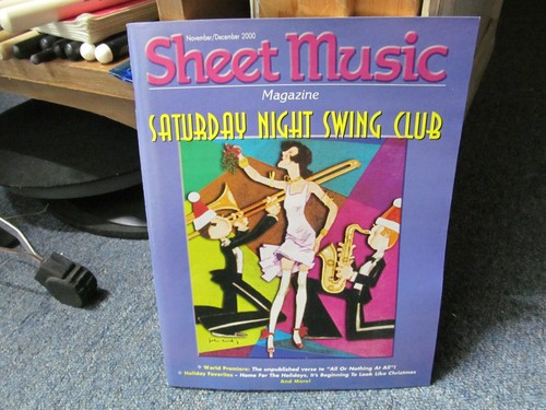 Sheet music magazine - sheet,