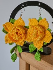 boucles d'oreilles fait-main