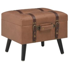 Tabouret de Rangement Marron