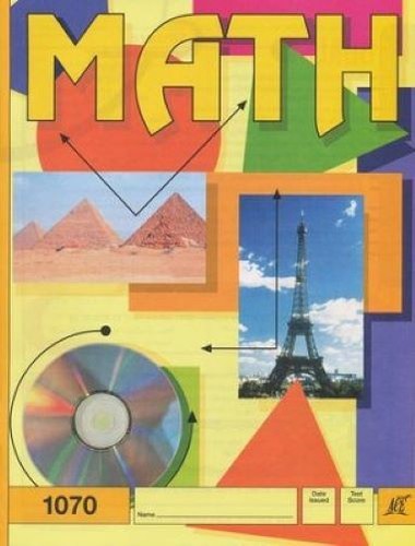 Math pace 1070 - math,