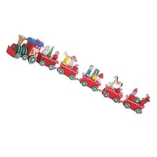 1 Set Woolen Train Decor Table