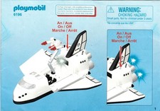 rare notice playmobil  navette