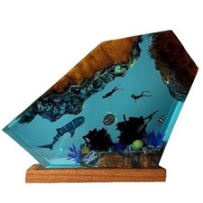 Lampe Sous-Marine en Résine