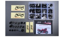 Kit visserie vis carénages spécifique Titane KAWASAKI ZZR 600 ZZR600 1990-1993