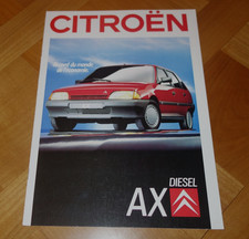 Catalogue CITROEN AX Diesel de