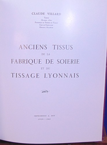 Villard anciens tissus la - villard,