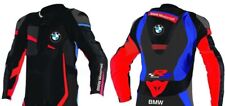 BMW Veste en Cuir de Moto Courses Hommes MOTOGP Vestes de Motard en Cuir 46-60