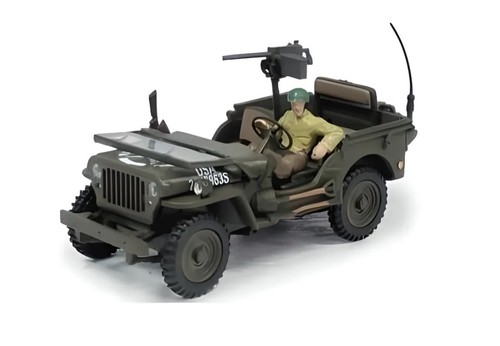 Jeep willys cararama - willys, echelle