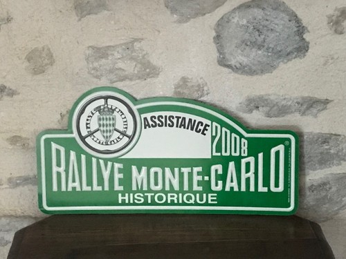 Plaque rallye de - de,