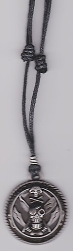 Tete mort pendentif - ,