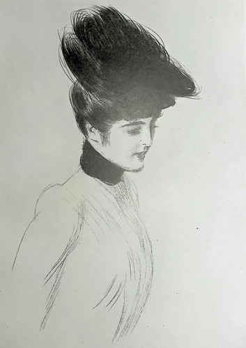 Paul césar helleu - paul-césar, modèle